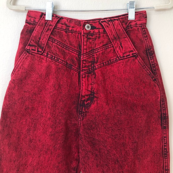 Vintage 1980’s Wrangler Acid Washed Western Jeans - Picture 1 of 10